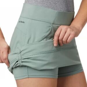 Columbia Anytime Casual Skort skirt for women color mint size xl